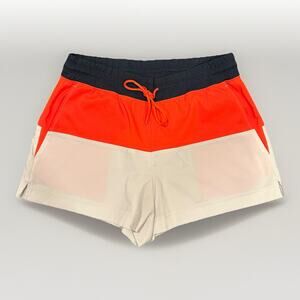 Athleta Oahu Shorts Women's Size 8 Colorblock Swim Beach Vacation Surf Board